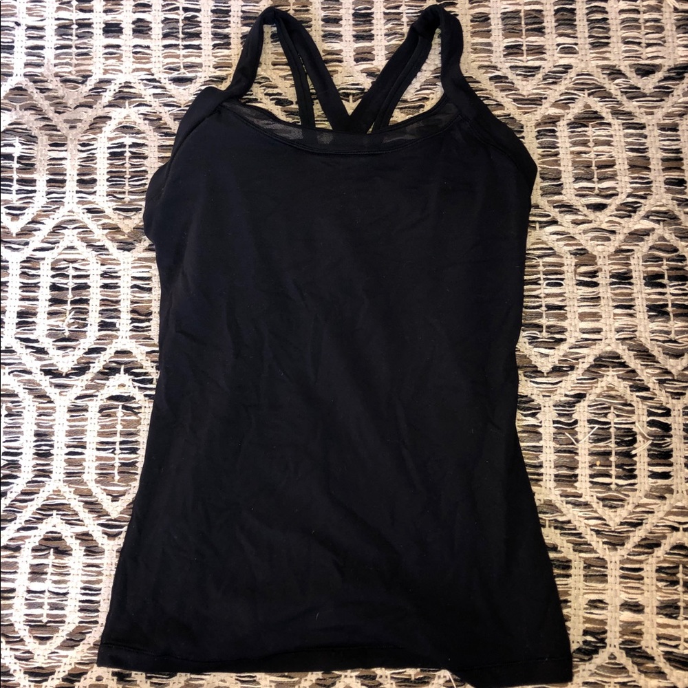 Lulu Lemon criss-cross tank-top